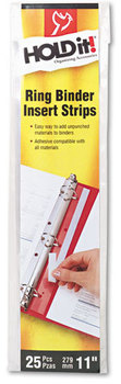 Cardinal® HOLDit!® Binder Insert Strip,  25 Strips/Pack