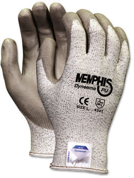 Memphis™ Dyneema® Gloves,  Large, White/Gray, Pair