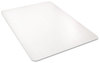A Picture of product DEF-CM11242PC deflecto® Clear Polycarbonate All Day Use Chair Mat,  45 x 53