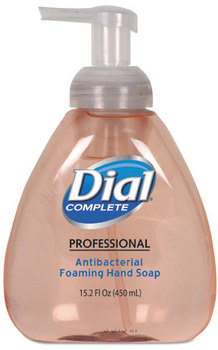 Dial® Professional Antimicrobial Foaming Hand Soap,  Original Scent, 15.2 oz Pump Bottle