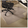 A Picture of product ESR-122173 ES Robbins® EverLife™ Chair Mats For Medium Pile Carpet,  45 x 53, Clear