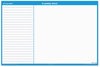 A Picture of product AAG-PM30028 AT-A-GLANCE® Horizontal Erasable Wall Planner Reversible/Erasable 48 x 32, White/Blue Sheets, 12-Month (Jan to Dec): 2024