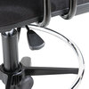 A Picture of product ALE-IN4611 Alera® Interval Series Swivel Task Stool Supports Up to 275 lb, 23.93" 34.53" Seat Height, Black Fabric
