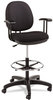 A Picture of product ALE-IN4611 Alera® Interval Series Swivel Task Stool Supports Up to 275 lb, 23.93" 34.53" Seat Height, Black Fabric