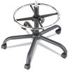 A Picture of product ALE-IN4611 Alera® Interval Series Swivel Task Stool Supports Up to 275 lb, 23.93" 34.53" Seat Height, Black Fabric