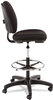 A Picture of product ALE-IN4611 Alera® Interval Series Swivel Task Stool Supports Up to 275 lb, 23.93" 34.53" Seat Height, Black Fabric