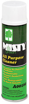 Misty® Green All-Purpose Cleaner,  Citrus Scent, 19oz Aerosol, 12/Carton
