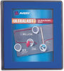 A Picture of product AVE-79740 Avery® UltraLast™ Heavy-Duty View Binder with One Touch Slant Rings,  11 x 8 1/2, 1" Cap, Blue