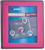 A Picture of product AVE-79740 Avery® UltraLast™ Heavy-Duty View Binder with One Touch Slant Rings,  11 x 8 1/2, 1" Cap, Blue