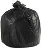 A Picture of product BWK-4046H Boardwalk® Low-Density Can Liners,  40-45gal, .60mil, 40w x 46h, Black, 25/Roll, 4 Rolls/Carton