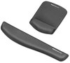 A Picture of product FEL-9252301 Fellowes® PlushTouch™ Wrist Rest with FoamFusion™ Technology Keyboard 18.12 x 3.18, Graphite