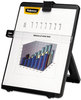 A Picture of product FEL-21106 Fellowes® Non-Magnetic Desktop Copyholder Letter-Size 125 Sheet Capacity, Plastic, Black