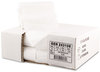 A Picture of product GEN-243108 GEN High Density Can Liners,  24 x 31, 15gal, .315mil, Clr, 50/Roll, 20 Rolls/Carton