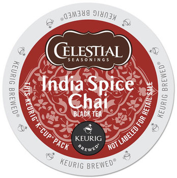 Celestial Seasonings® India Spice Chai Tea K-Cups®,  96/Carton