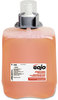 A Picture of product 670-163 GOJO® Luxury Foam Antibacterial Handwash for FMX-20™ Dispensers. 2000 mL. Orange Blossom scent. 2 refills/case.