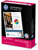 A Picture of product HEW-115100 HP Multipurpose Ultra White Paper,  96 Bright, 20 lb, Letter, White, 2500 Sheets/Carton