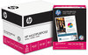 A Picture of product HEW-115100 HP Multipurpose Ultra White Paper,  96 Bright, 20 lb, Letter, White, 2500 Sheets/Carton