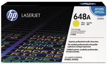 HP CE260A-CE263AG Toner,  (CE262A-G) Yellow Original LaserJet Toner Cartridge for US Government