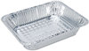 A Picture of product HFA-205930 Handi-Foil of America® Aluminum Oblong Containers,  1 Pound, 5-9/16 x 4-9/16 x 1-5/8