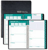 A Picture of product HOD-29402 House of Doolittle™ Express Track® 100% Recycled Weekly Appointment Book/Monthly Planner 8 x 5, Black Cover, 13-Month (Jan to Jan): 2024 2025