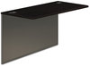 A Picture of product HON-38210NS HON® 38000 Series™ Bridge 48w x 24d 29.5h, Mahogany/Charcoal