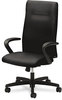 A Picture of product HON-IE102SS11 HON® Ignition® Series Executive High-Back Chair Supports Up to 300 lb, 17.38" 21.88" Seat Height, Black