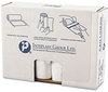A Picture of product IBS-VALH4348N16 Inteplast Group High-Density Commercial Can Liners Value Pack,  43 x 46, 60gal, 16mic, Clear, 25/Roll, 8 Rolls/Carton