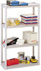 A Picture of product ICE-20843 Iceberg Rough N Ready™ Open Storage System,  Resin, 32w x 13d x 54h, Platinum