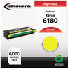A Picture of product IVR-6180Y Innovera® 6180Y, 6180M, 6180C, 6180B Toner Remanufactured Yellow High-Yield Replacement for 113R00725, 6,000 Page-Yield