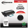 A Picture of product IVR-83260 Innovera® 83260 Toner Remanufactured Black Replacement for E260A21A, 3,500 Page-Yield