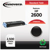 A Picture of product IVR-86000 Innovera® 86000, 86001, 86002, 86003 Laser Cartridge Remanufactured Black Toner, Replacement for 124A (Q6000A), 2,500 Page-Yield