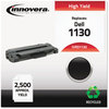 A Picture of product IVR-D1130 Innovera® D1130 Toner Remanufactured Black Replacement for 330-9523, 2,500 Page-Yield
