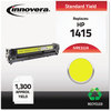 A Picture of product IVR-E322A Innovera® E320A, E321A, E322A, E323A Toner Cartridge Remanufactured Yellow Replacement for 128A (CE322A), 1,300 Page-Yield