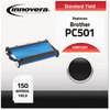 A Picture of product IVR-PC501 Innovera® PC501 Thermal Transfer Ribbon,  150 Page-Yield, Black