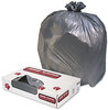 A Picture of product JAG-G3858G Jaguar Plastics® Industrial Strength Low-Density Commercial Can Liners,  60gal, 1.3mil, Gray, 100/Carton