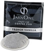 A Picture of product JAV-70400 Distant Lands Coffee Coffee Pods,  French Vanilla, Single Cup, 14/Box
