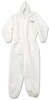 A Picture of product KCC-49116 KleenGuard™ A20 Breathable Particle Protection Coveralls with Zipper Front, Elastic Back, Wrists, Ankles, and Hood. Size 3X-Large. White. 20/Carton