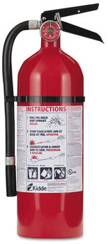 Kidde Pro Series Fire Extinguisher 21005779,  4lb, 2-A, 10-B:C