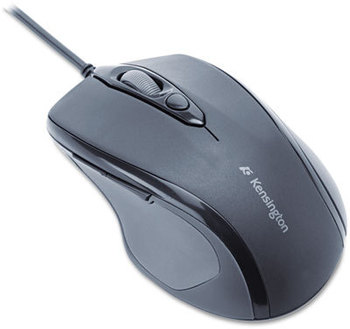 Kensington® Pro Fit™ Wired Mid-Size Mouse,  USB, Black