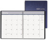 A Picture of product HOD-26207 House of Doolittle™ 14-Month 100% Recycled Ruled Monthly Planner 11 x 8.5, Blue Cover, (Dec to Jan): 2023 2025