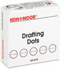 A Picture of product KOH-25900J01 Koh-I-Noor Adhesive Drafting Dots,  7/8in dia, White, 500/Box