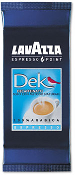 Lavazza Espresso Point Cartridges,  100% Arabica Blend Decaf, .25oz, 50/Box