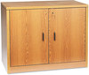 A Picture of product HON-105291CC HON® 10500 Series™ Storage Cabinet with Doors w/Doors, 36w x 20d 29.5h, Harvest