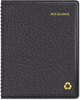 A Picture of product AAG-70120G05 AT-A-GLANCE® Recycled Monthly Planner with Perforated Memo Section, 8.75 x 7, Black Cover, 12-Month (Jan to Dec): 2025