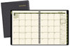 A Picture of product AAG-70120G05 AT-A-GLANCE® Recycled Monthly Planner with Perforated Memo Section, 8.75 x 7, Black Cover, 12-Month (Jan to Dec): 2024