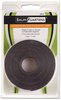 A Picture of product BAU-66010 Baumgartens Adhesive-Backed Magnetic Tape,  Black, 1/2" x 10ft, Roll