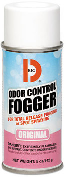 Big D Industries Odor Control Fogger,  5oz Aerosol, 12/Carton
