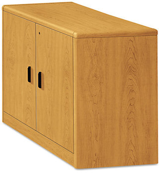 HON® 10700 Series™ Locking Storage Cabinet 36w x 20d 29.5h, Harvest