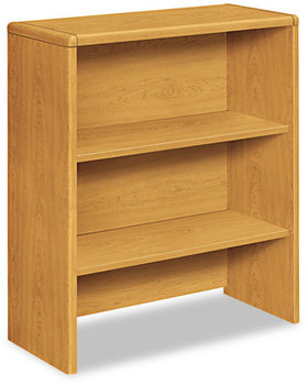 HON® 10700 Series™ Bookcase Hutch 32.63w x 14.63d 37.13h, Harvest