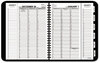 A Picture of product AAG-70950V05 AT-A-GLANCE® Triple View™ Weekly/Monthly Appointment Book Weekly Vertical-Column Format 11 x 8.25, Black Cover, 12-Month (Jan to Dec): 2025